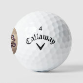 "Voor altijd  charme" Golfballen (Logo)