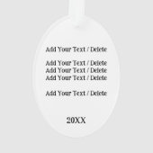 Voor altijd cool ornament (achterkant)