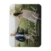 Voor altijd dankbaar dank je magneet (Verticaal)