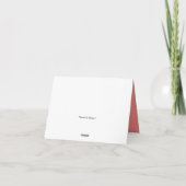 Voor altijd dankbaar kaart (Achterkant)