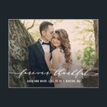 Voor altijd dankbare bruiloft dank u Briefkaart<br><div class="desc">Het verzenden van je dankjewel zal een bries zijn met dit mooie en stijlvolle briefkaart. Bezoek onze design showroom op WWW.BERRYBERRYSWEET.COM</div>