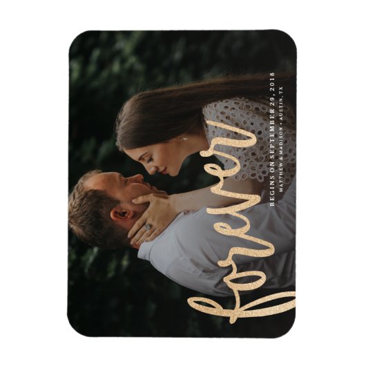 Voor altijd de datummagneet opslaan magneet (Verticaal)