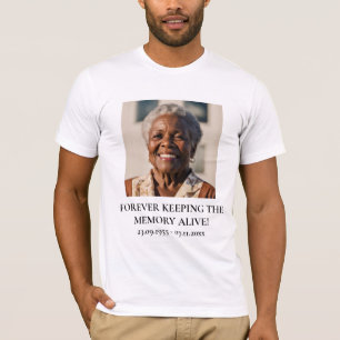 Voor altijd de herinnering levend houden Memorial T-shirt