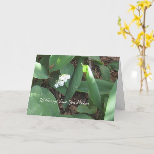 Voor altijd de Kaart van het Moederdag van de (Gele Bloem)