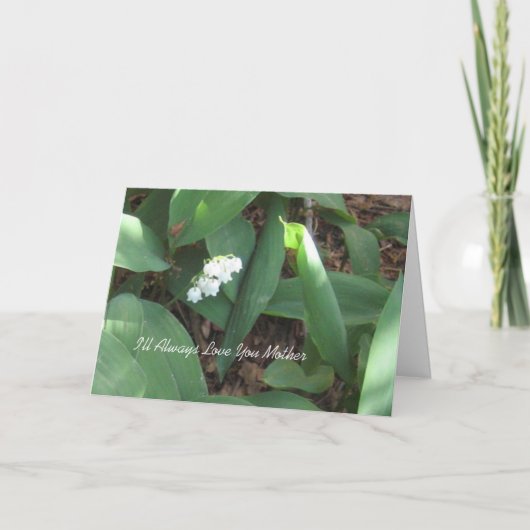 Voor altijd de Kaart van het Moederdag van de (Voorkant)