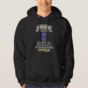 Voor altijd de titel 10e bergdivisie veteraan D Hoodie