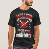 Voor altijd de titel Ironwerker Tshirt (Voorkant)