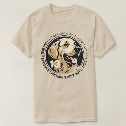 Voor altijd een held - licht t-shirt (Design voorkant)