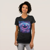 Voor altijd één liefde— Universele positieve vibra T-shirt (Voorkant volledig)