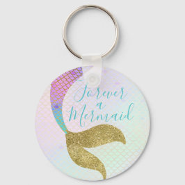 Voor altijd een Mermaid Sleutelhanger Party Favor