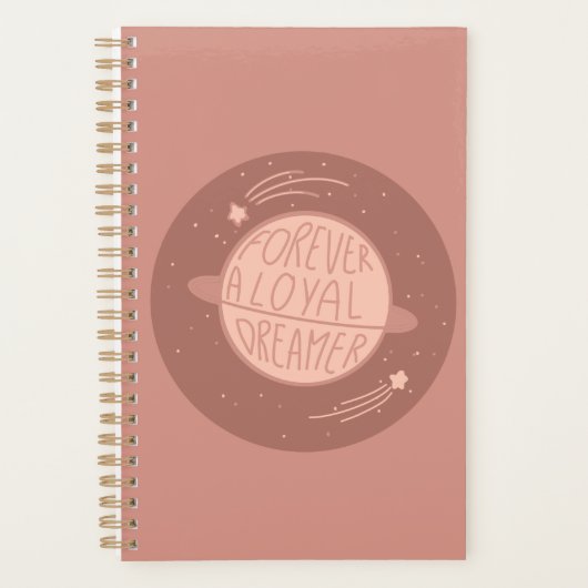 Voor altijd een trouwe dromer planner (Voorkant)