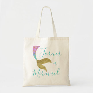 Voor altijd een zeemeermin Canvas tas
