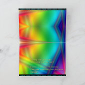 Voor altijd Electric Ik hou van je Wenskaart Feestdagen Kaart (Binnen)