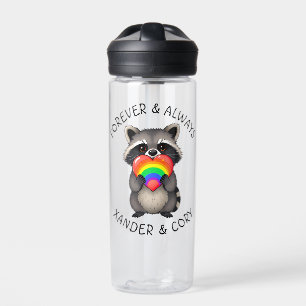 Voor altijd en altijd gepersonaliseerd   LGBTQ-was Waterfles