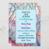 voor altijd en altijd is het met grote vreugde kaart (Voorkant / Achterkant)