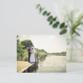 Voor altijd en altijd | Silhouet van Liefde Dank U Briefkaart (Staand voorkant)