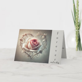 Voor altijd en een dag feestdagen kaart