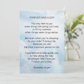 Voor altijd en een dag kaart (Staand voorkant)