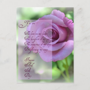 Voor altijd en een dag postkaart