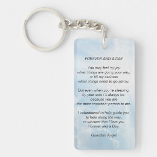 Voor altijd en een dag sleutelhanger