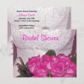 Voor altijd en een dag uitnodiging briefkaart (Voorkant / Achterkant)