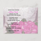 Voor altijd en een dag uitnodiging briefkaart (Achterkant)