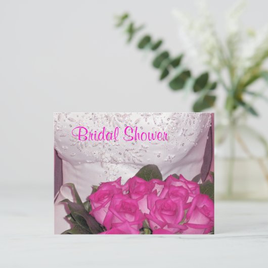 Voor altijd en een dag uitnodiging briefkaart (Staand voorkant)