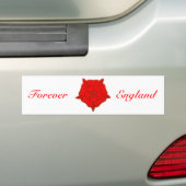 Voor altijd Engeland Bumpersticker (Op auto)