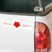 Voor altijd Engeland Bumpersticker (Op Truck)