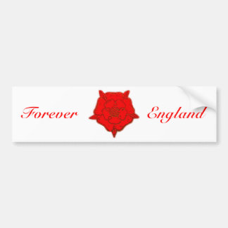 Voor altijd Engeland Bumpersticker