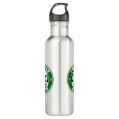 Voor altijd gamer, persoonlijke naam afdrukken waterfles  (Voorkant)