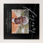 Voor altijd Geliefd Bewerkbare Kleur Custom Photo  Legpuzzel (Horizontaal)