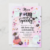 Voor altijd griezelig kaart (Voorkant)