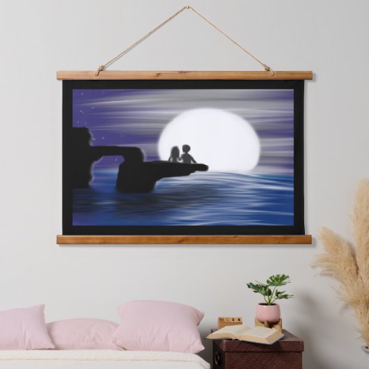 "Voor altijd" Hangend Wandkleed (Slaapkamer)