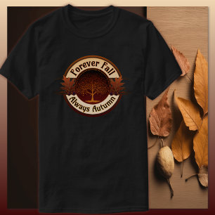 Voor altijd Herfst, altijd herfstboom volwassene T-shirt