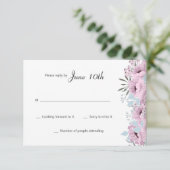 Voor altijd in de Kaarten van de Liefde RSVP (Staand voorkant)