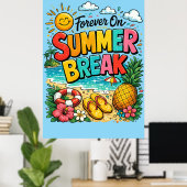 Voor altijd in de zomervakantie Poster (Thuiskantoor)