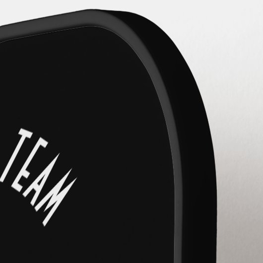 Voor altijd in je team Valentijnsdag 2 Foto's Pickleball Paddle (Links Detail)