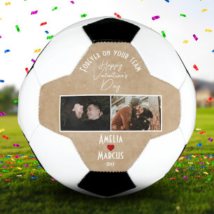Voor altijd in je team Valentijnsdag 2 foto's Voetbal
