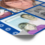 Voor altijd in mijn hart Negen Foto Memorial Poste Poster (Hoek)