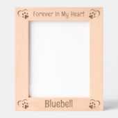 Voor altijd in mijn hartfoto gegraveerde lijstjes (Voorkant)