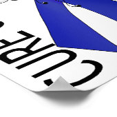 Voor altijd in mijn hartmoeder Colon kanker Poster (Hoek)