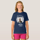Voor altijd in ons hart, aangepast gedenkteken t-shirt (Voorkant volledig)