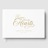 "Voor altijd in ons hart" begrafenis Gastenboek (Voorkant)