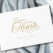 "Voor altijd in ons hart" begrafenis Gastenboek