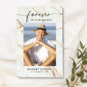 Voor altijd in ons hart begrafenis gebed Kaart