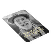 Voor altijd in ons hart Elegant Foto Memorial Magneet (Rechterzijde)