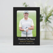 Voor altijd in ons hart Foto Begrafenis Dank u kaa Kaart (Staand voorkant)