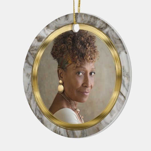 Voor altijd in ons hart Foto Keepomwille Keramisch Ornament (Links)