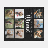 Voor altijd in ons hart Geest Memorial Keepslag Fleece Deken (Voorkant (Horizontaal))